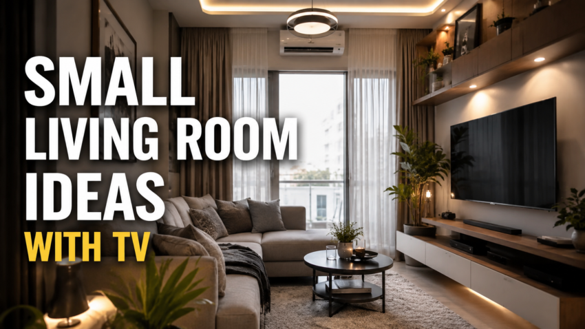 Small Living Room Ideas With TV