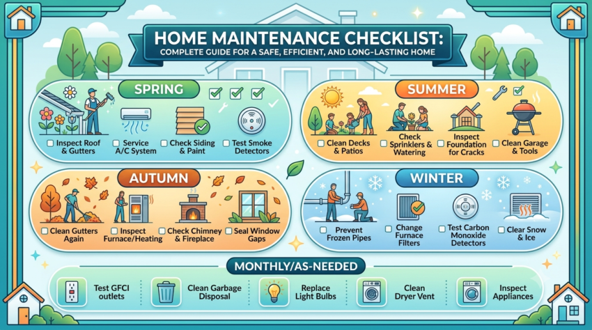 Home Maintenance Checklist